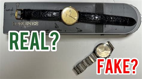 how to spot a fake longines watch|watch talk longines.